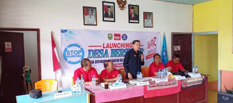 Launching Desa Bersih Narkoba Desa Senyabang – DPM PEMDES
