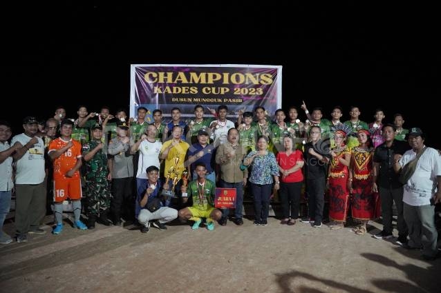 Belungai Kapuas FC Menjuarai Kades CUP Desa Teraju Tahun 2023
