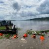 Keren...! Personil Kodim 1204 Sanggau Ini, Rela Berenang Demi Bersihkan Sampah di Sungai Kapuas