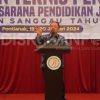 PLT Bupati Sanggau Membuka Sarana dan Prasarana Pendidikan Jenjang SMP Tahun 2024