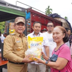Pemkab Sanggau Melaksanakan Operasi Pasar, Ini Pesan PJ Bupati Sanggau