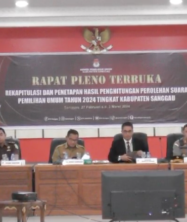 KPU Sanggau Target 4 Hari Laksanakan Pleno Terbuka