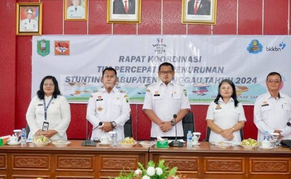 Buka Rakor TPPS Kabupaten Sanggau, Ini Pesan PJ Bupati Sanggau