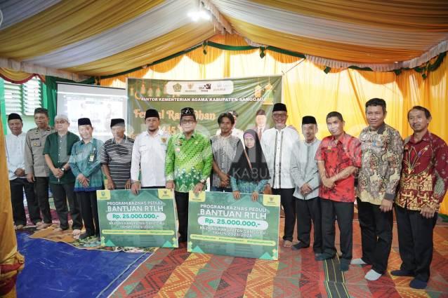 Hadiri Festival Ramadhan di MTsN 3 Kecamatan Tayan Hilir, Ini Pesan Penjabat Bupati Sanggau
