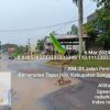 BREAKING NEWS : Salah Satu Titik Jalan di Tayan Rusak, Warga Tanam Pohon Pisang