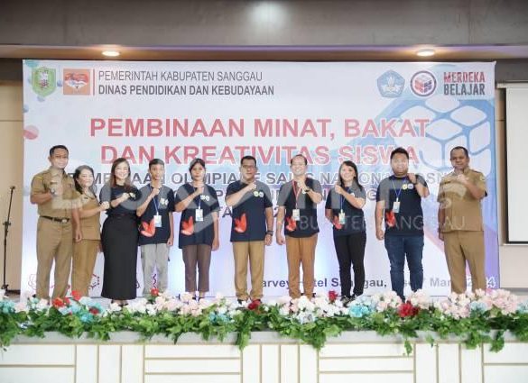 Kepala Dinas Komunikasi dan Informatika Kabupaten Sanggau Menghadiri Kegiatan Pembinaan Olimpiade Sains Nasional (OSN) Jenjang SMP Kabupaten Sanggau Tahun 2024