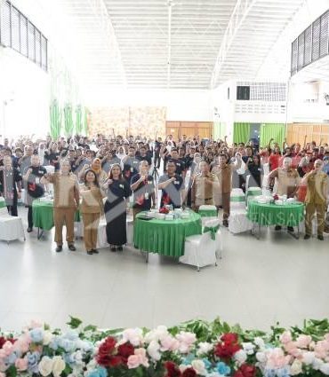 Penjabat Bupati Sanggau Mebuka Kegiatan Pembinaan Olimpiade Sains Nasional (OSN) Jenjang SMP Kabupaten Sanggau Tahun 2024