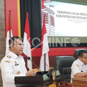 PJ Bupati Sanggau : Peran Serta Masyarakat Turut Mengawasi Agar Tidak Melakukan Tindakan Korupsi