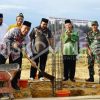 Pj Bupati Sanggau Lakukan Peletakan Batu Pertama Pembangunan Mushola MABM