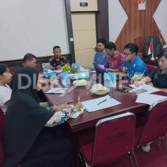 Diskominfo Tindaklanjuti Hasil Monev Keterbukaan Informasi Badan Publik Pemkab Sanggau 2023