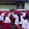 Kegiatan Police Goes to School Personil Polsek Parindu di SDN 21 Nala