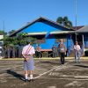 Jadi Pembina Upacara di SMA Karya Kasih Parindu, Ini yang Disampaikan Kanit Regindent Sat Lantas Polres Sanggau