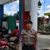 Anggota Polsek Sekayam Patroli Siang Hari Antisipasi Tindak Kejahatan Ke SPBU