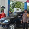 Polsek Beduai Jaga Keamanan di SPBU Timaga