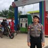 Patroli Siang Polsek Sekayam Amankan SPBU 64.785.06, Pastikan Keamanan dan Ketertiban