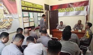 Asistensi Bhabinkamtibmas dari Dir Binmas Polda Kalbar ke Polsek Batang Tarang Polres Sanggau