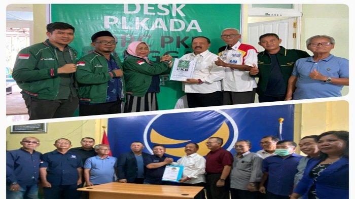 Hari Ini, Yohanes Ontot Kembalikan Berkas Pendaftaran Bacalon Bupati Sanggau 2024 di PKB dan NasDem