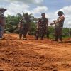 TMMD Jadi Pelita Harapan Perbaikan Infrastruktur di Desa Sungai Ilai Sanggau Kalimantan Barat