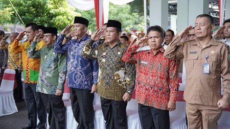 Pj Bupati Sanggau Suherman Hadiri Upacara Peringatan HUT ke-41 BPKP