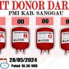 Update Stok Darah Semua Golongan di PMI Sanggau Hari Ini Rabu 29 Mei 2024