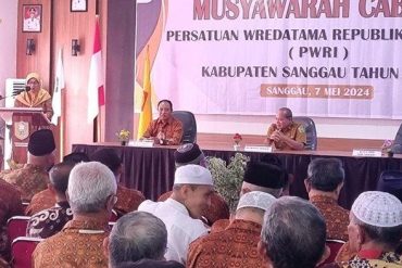 PWRI Kabupaten Sanggau Gelar Muscab, Hj Jamilah Terpilih Kembali Secara Aklamasi