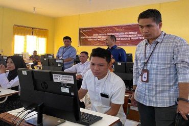 KPU Sanggau Laksanakan Tes Tertulis Calon Anggota PPK, Ini Jadwal Tes Selanjutnya