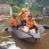 Banjir yang Melanda Beberapa Daerah di Kabupaten Sanggau Berangusur Surut