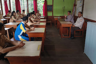 Sat Binmas Polres Sanggau Gelar Sosialisasi di SMA Don Bosco Sanggau