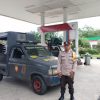 Personel Polsek Kembayan Gelar Patroli ke SPBU Tanap