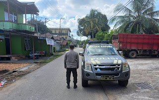 Cegah Gangguan Kamtibmas, Polsek Kapuas Laksanakan Patroli Rutin di Wilayah Hukumnya