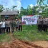 Bakti Sosial Polres Sanggau berupa Bedah Rumah dan Pengadaan Sumur Bor dalam rangka Peringatan Ke-78 Hari Bhayangkara Tahun 2024
