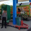 Anggota Polsek Sekayam Gelar Patroli ke SPBU