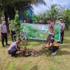 Penanaman Pohon Sambut Hari Bhayangkara Ke-78 di Polsek Meliau