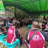 Jumat Curhat Polsek Sekayam bersama Perangkat Desa dan Masyarakat Desa Engkahan