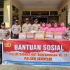 Polsek Sekayam dan Bhayangkari Salurkan Bantuan Sosial dalam rangka Hari Bhayangkara Ke-78