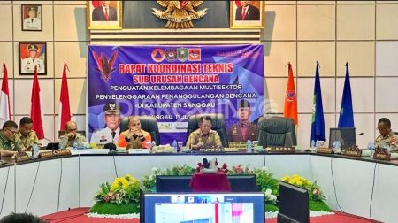 PJ Bupati Sanggau Pimpin Rakortek Sub Urusan Bencana