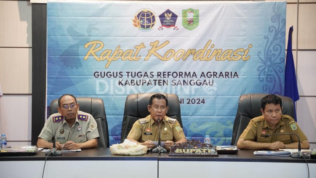 PJ Bupati Sanggau Pimpin Rakor Gugus Tugas Reforma Agraria Kabupaten Sanggau