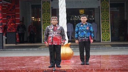 Pj Bupati Sanggau Pimpin Upacara Peringatan Hari Lahir Pancasila, Ini Pesan yang Disampaikan