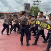 Sat Samapta Polres Sanggau Gelar Latihan Dalmas untuk Peningkatan Kemampuan Personel