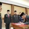 Pj Bupati Sanggau Lantik Libertus Toto Martono Sebagai PJ Sekda