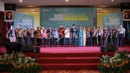 Penjabat Bupati Sanggau Hadiri Rakerkesda Provinsi Kalimantan Barat Tahun 2024