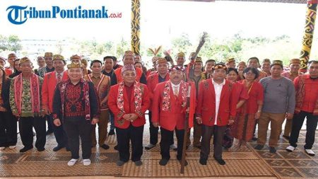 Pengurus DAD Kabupaten Sanggau Masa Bakti 2024-2029 Dilantik, Yohanes Ontot Kembali Jabat Ketua