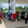 Patroli Rutin Personil Polsek Beduai di SPBU 64.785.14 Dusun Timaga