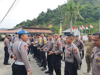 Bid Propam Polda Kalbar Gelar Kegiatan Gaktiblin di Polsek Sekayam