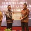Pemkab Sanggau Terima Penghargaan atas Dedikasi dalam Membangun Kekayaan Intelektual