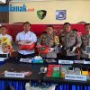 Jajaran Polres Sanggau Ungkap Kasus Penjualan Sisik Trenggiling dan Pencurian Dengan Pemberatan