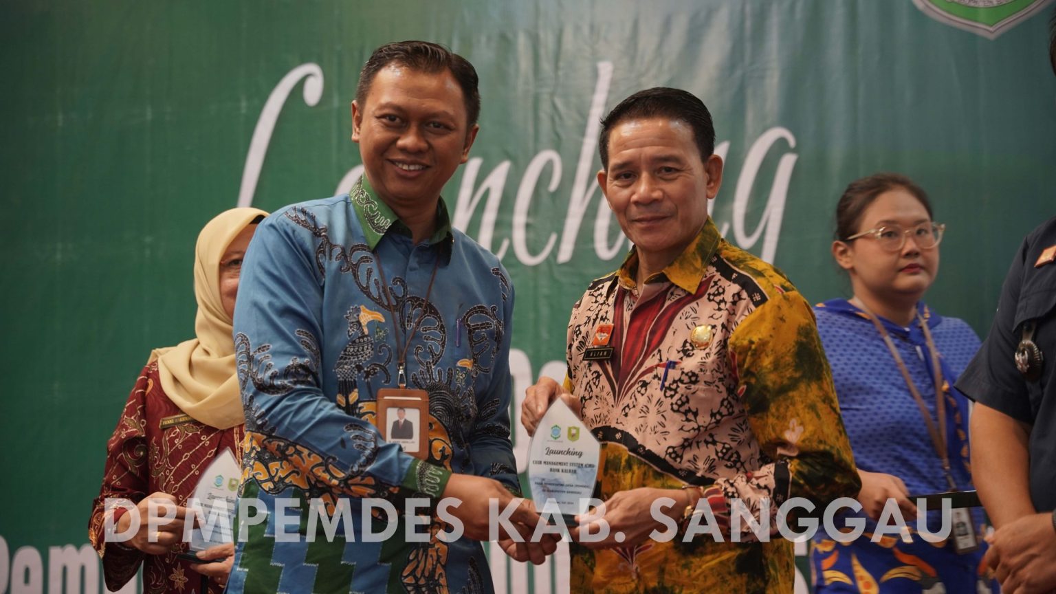 LAUNCHING CASH MANAGEMENT SYSTEM (TRANSAKSI NON TUNAI) DESA KABUPATEN SANGGAU TAHUN 2024 – DPM PEMDES