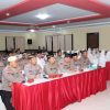 Polres Sanggau dan Jajaran mengikuti Zoom Meeting Tausiah Agama kepada PNPP Polda Kalbar