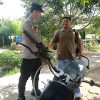 Patroli Siang Hari, Bripka Fransiskus Ardiyanto Ajak Warga Kecamatan Toba Jaga Sitkamtibmas