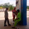Anggota Polsek Beduai Gelar Patroli Rutin ke SPBU 64.785.14 Timaga, Pastikan Situasi Aman dan Kondusif